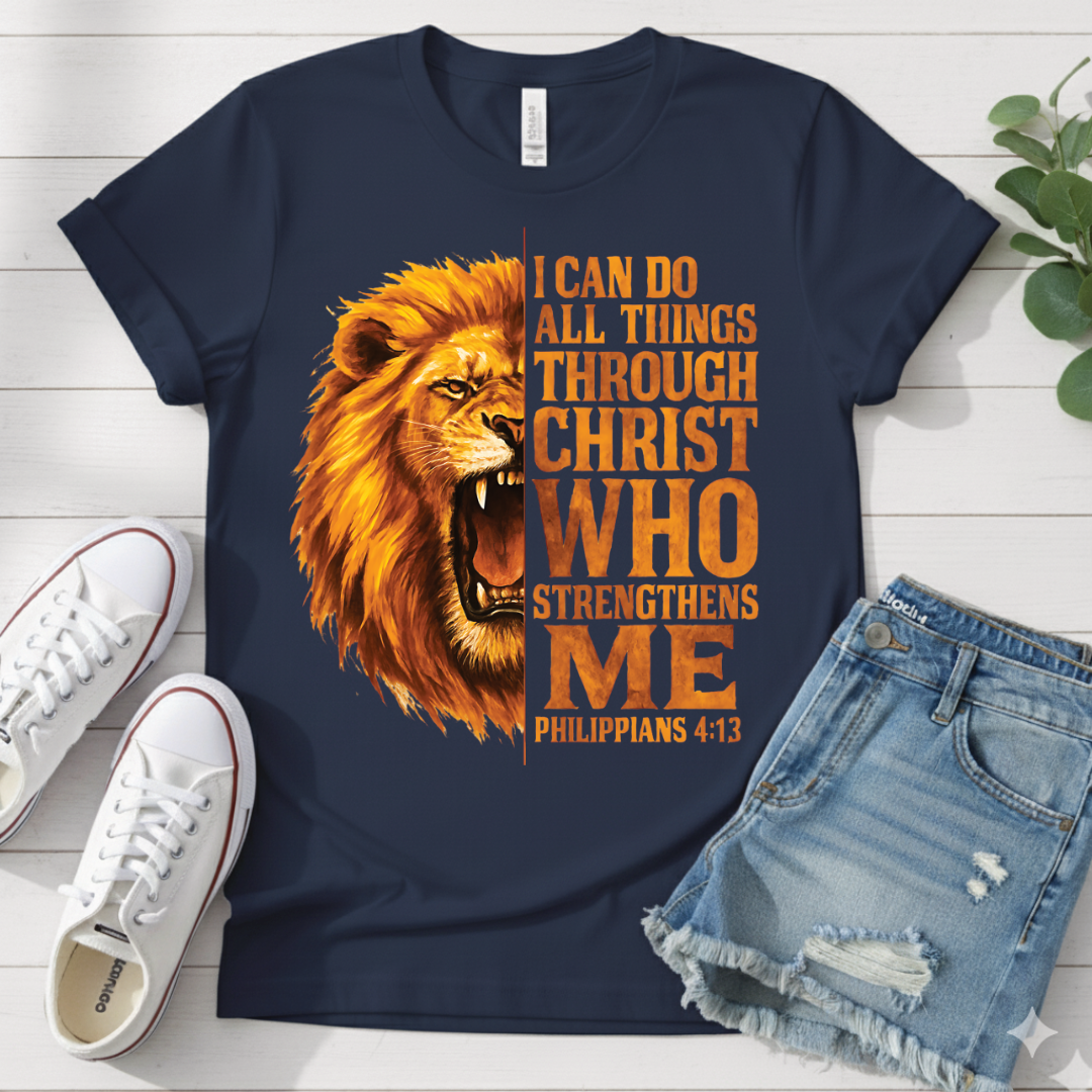 PHILIPPIANS 4:13 T-SHIRT