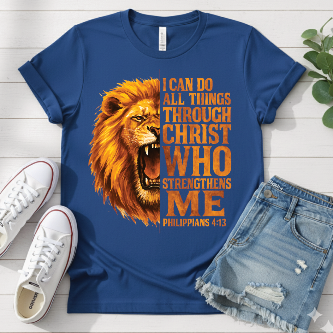PHILIPPIANS 4:13 T-SHIRT
