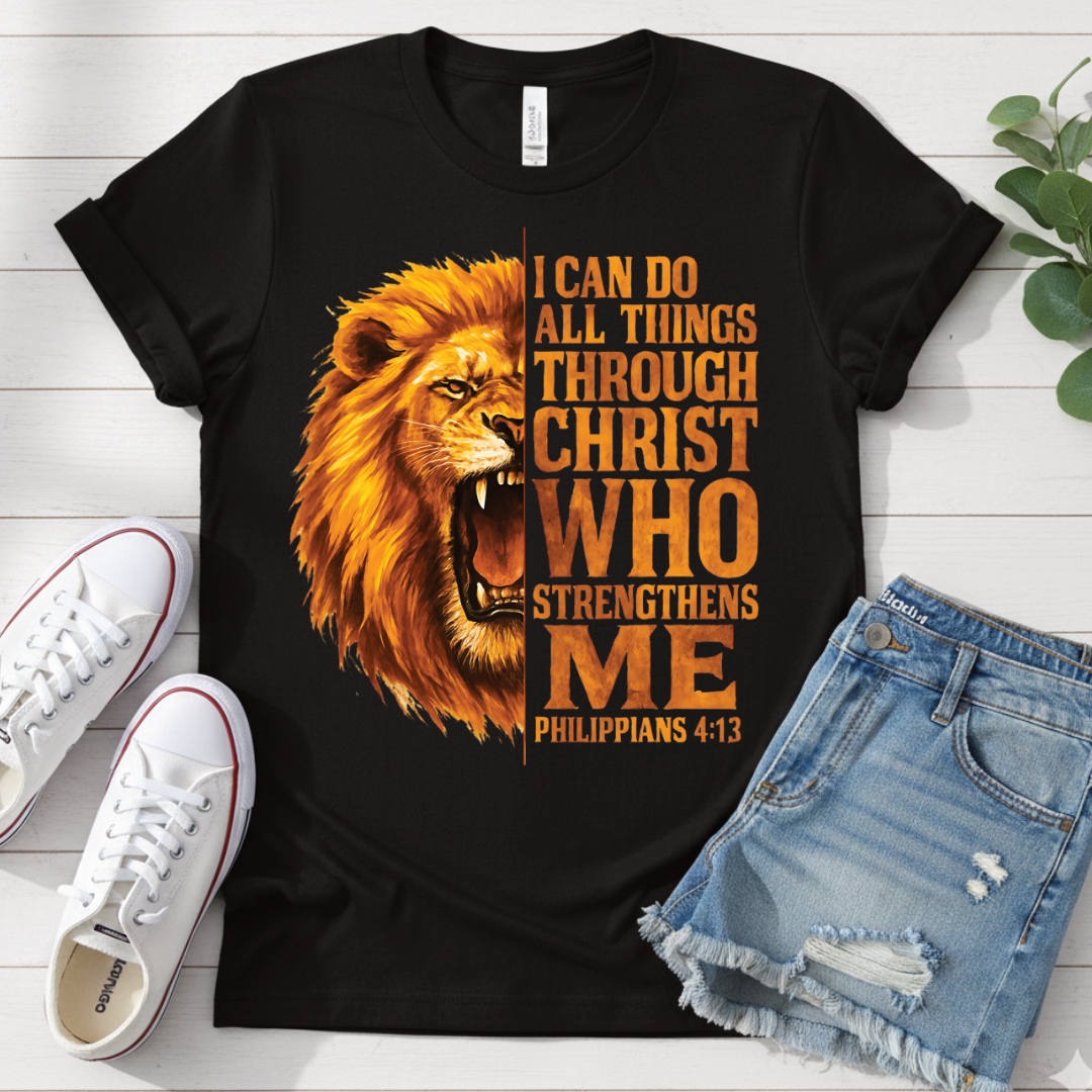 PHILIPPIANS 4:13 T-SHIRT