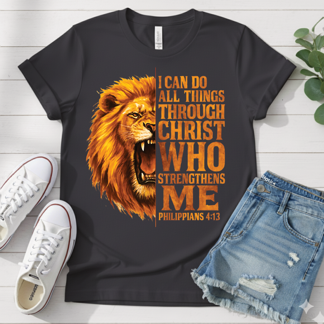 PHILIPPIANS 4:13 T-SHIRT