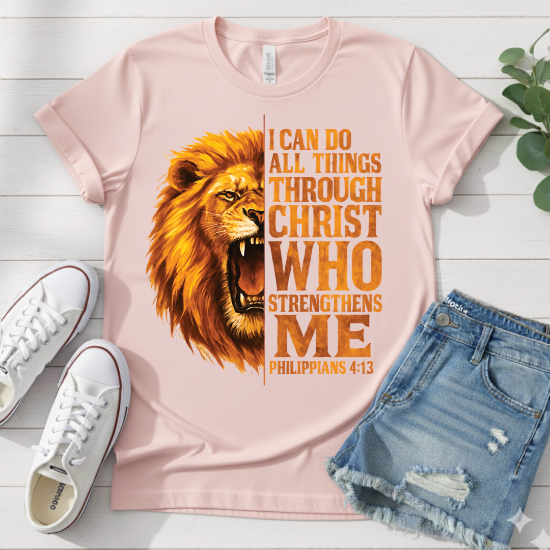 PHILIPPIANS 4:13 T-SHIRT