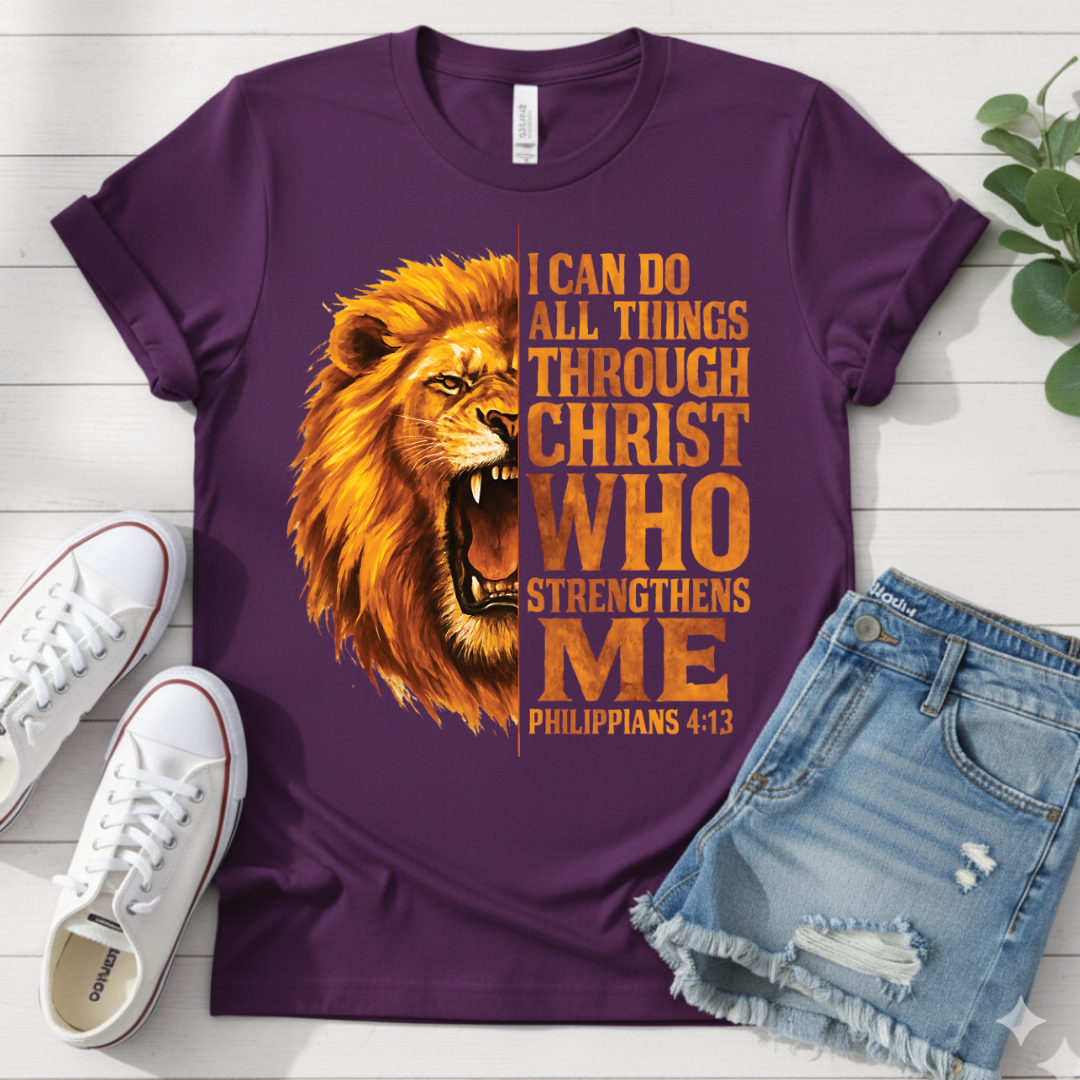 PHILIPPIANS 4:13 T-SHIRT