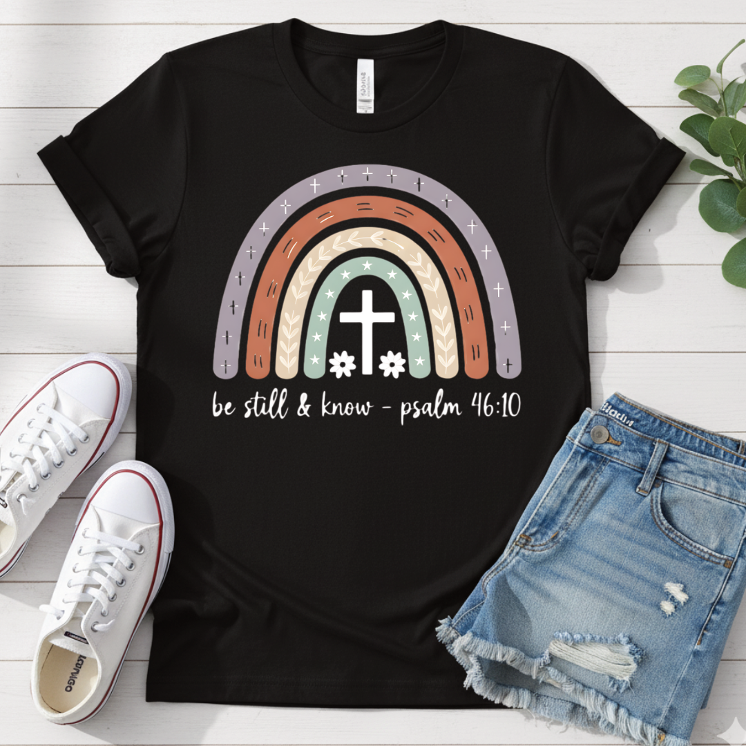 PSALM 46:10 T-SHIRT