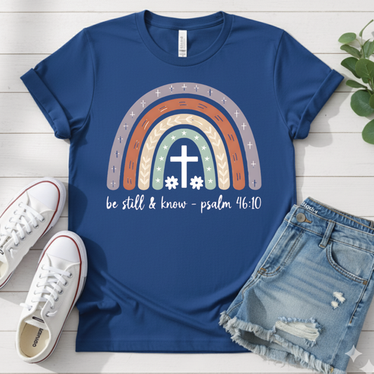 PSALM 46:10 T-SHIRT