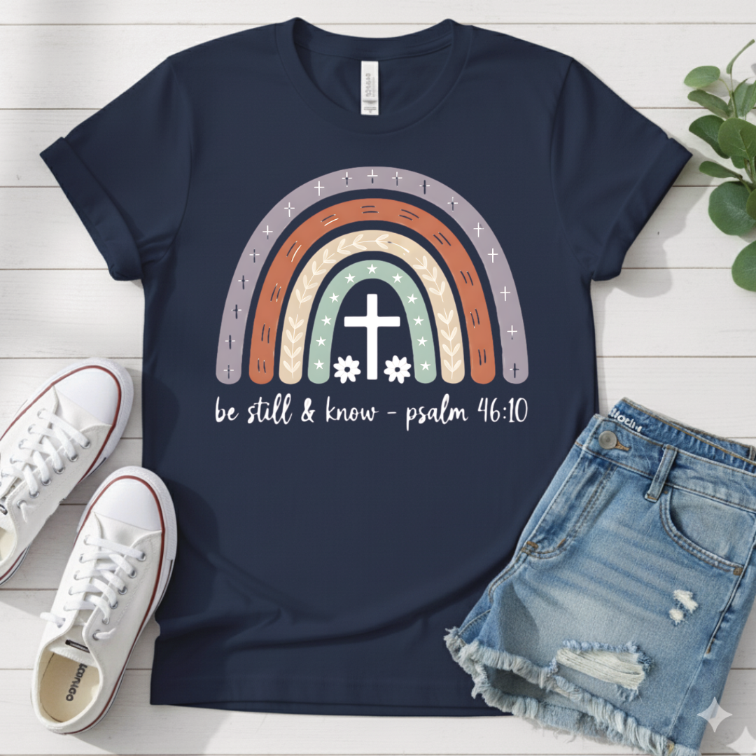 PSALM 46:10 T-SHIRT