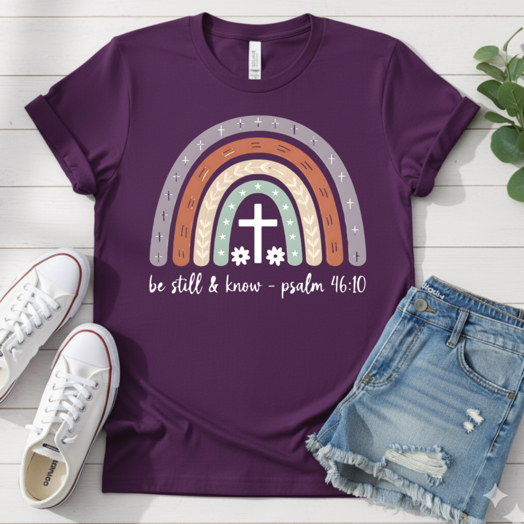 PSALM 46:10 T-SHIRT