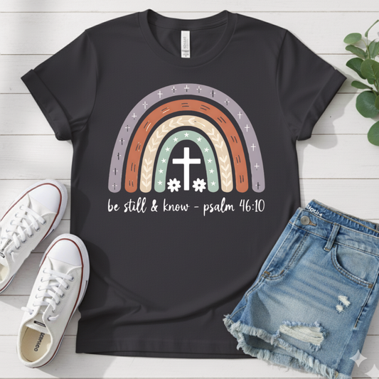 PSALM 46:10 T-SHIRT