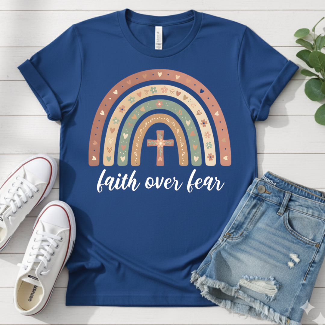 FAITH OVER FEAR T-SHIRT