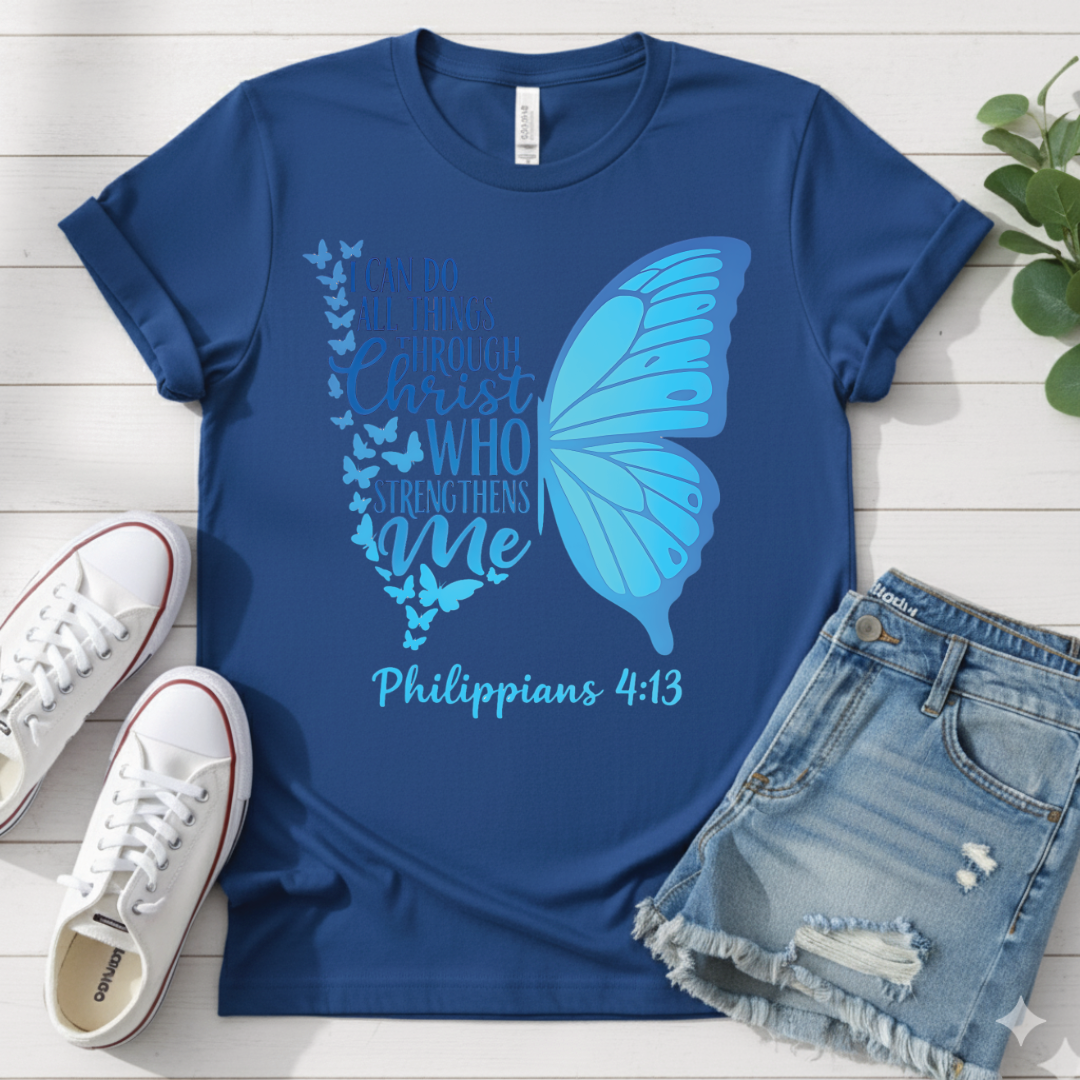 CHRISTIAN BUTTERFLY T-SHIRT