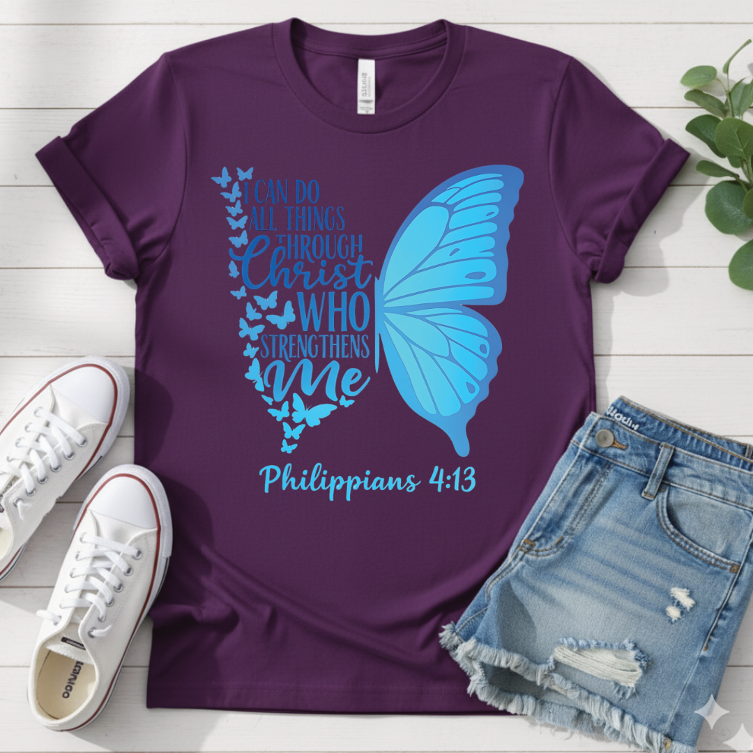 CHRISTIAN BUTTERFLY T-SHIRT