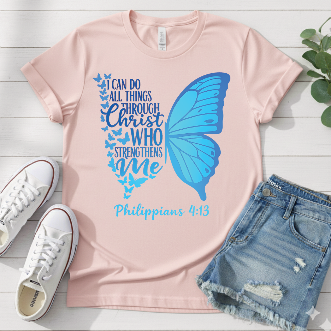 CHRISTIAN BUTTERFLY T-SHIRT