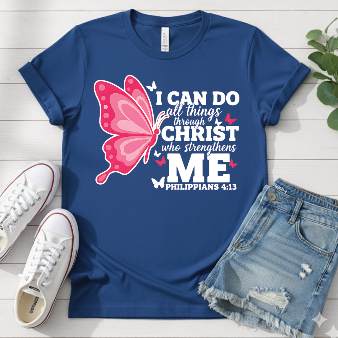 FAITH BUTTERFLY T-SHIRT