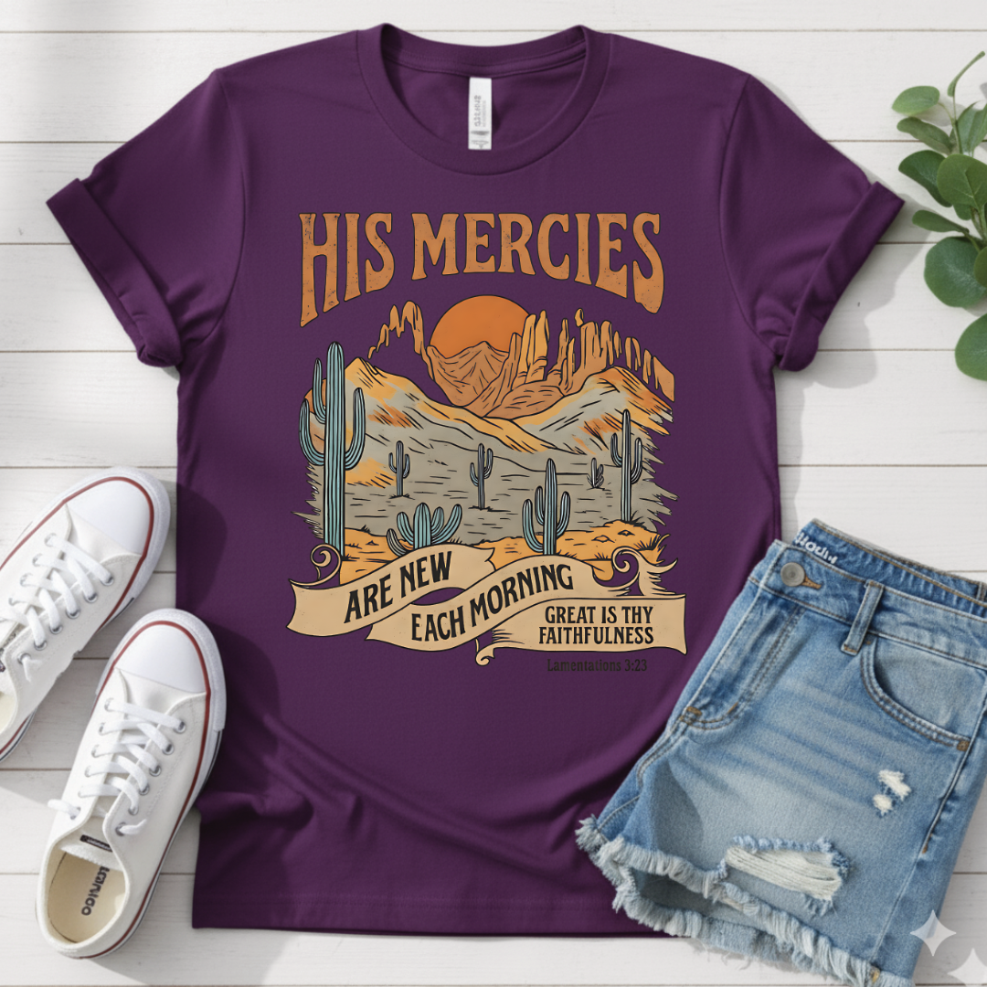 LAMENTATIONS 3:23 T-SHIRT