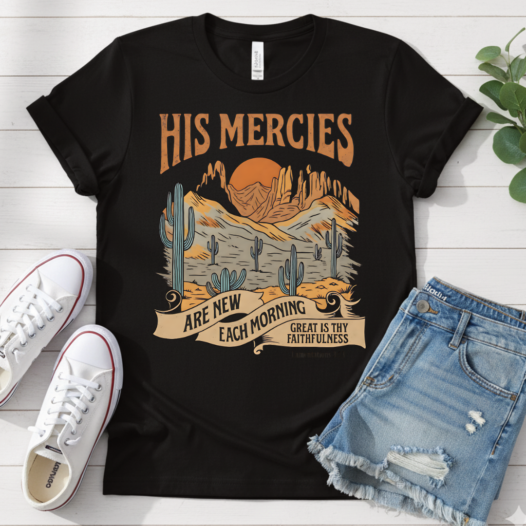 LAMENTATIONS 3:23 T-SHIRT