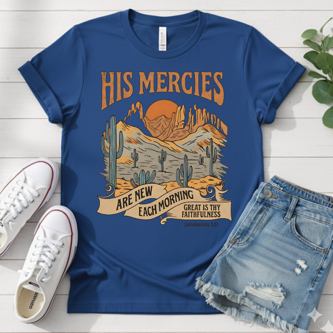 LAMENTATIONS 3:23 T-SHIRT