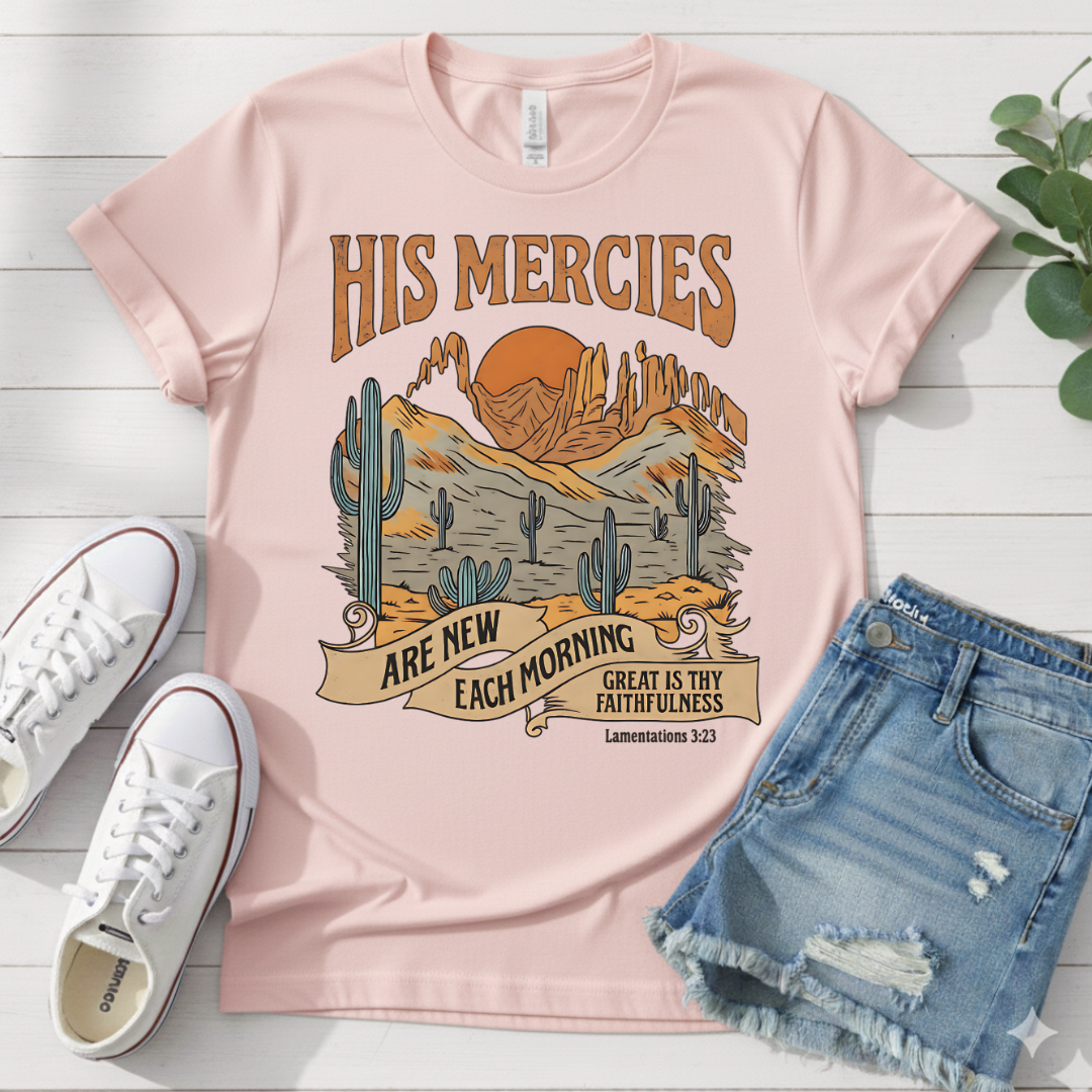 LAMENTATIONS 3:23 T-SHIRT