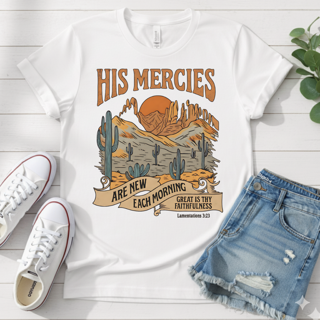 LAMENTATIONS 3:23 T-SHIRT
