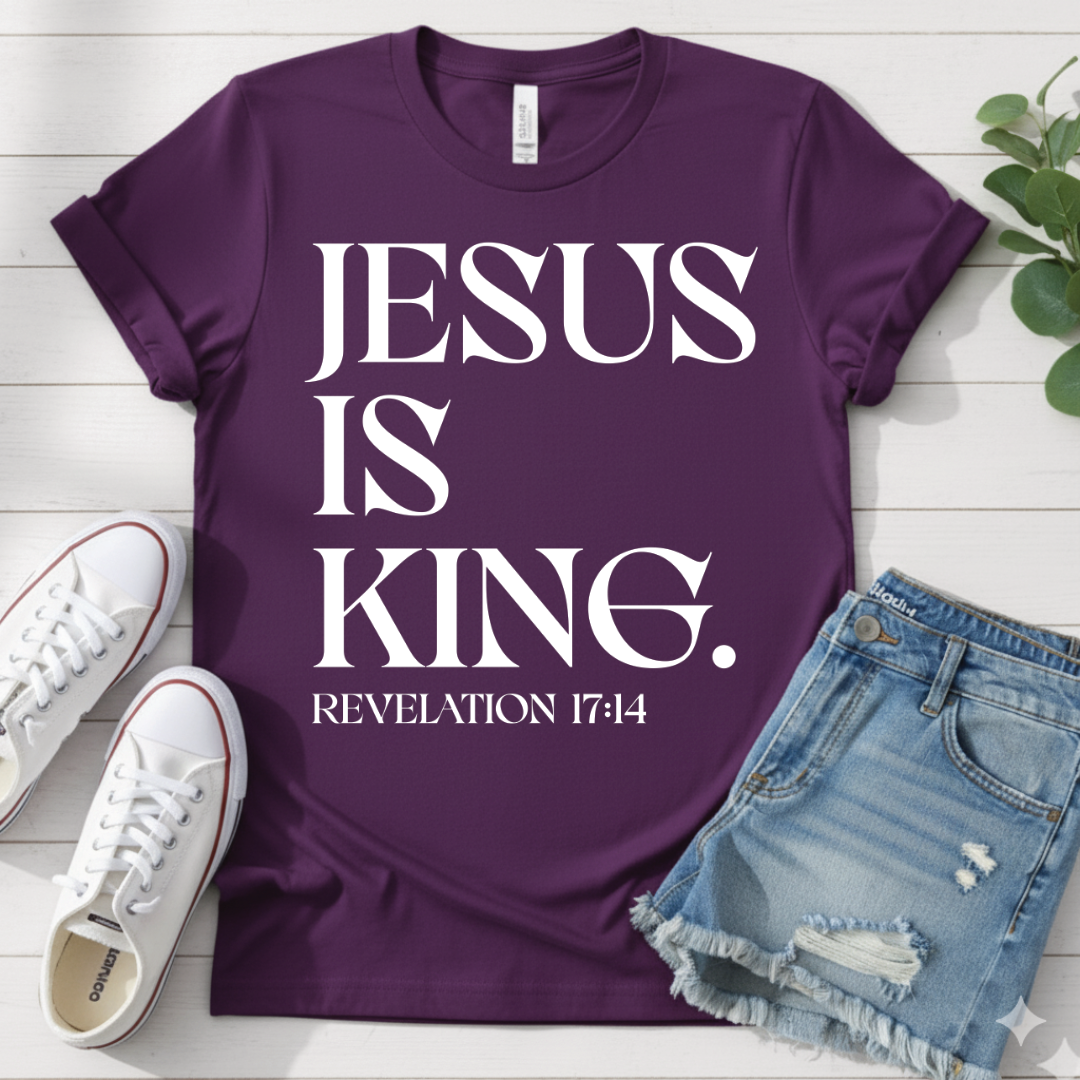 JESUS IS KING T-SHIRT
