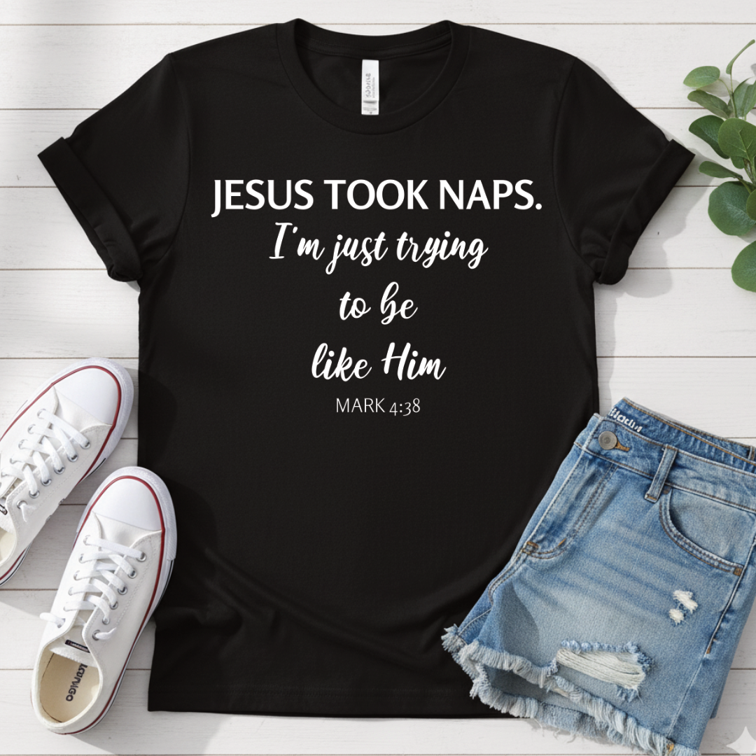 MARK 4:38 T-SHIRT