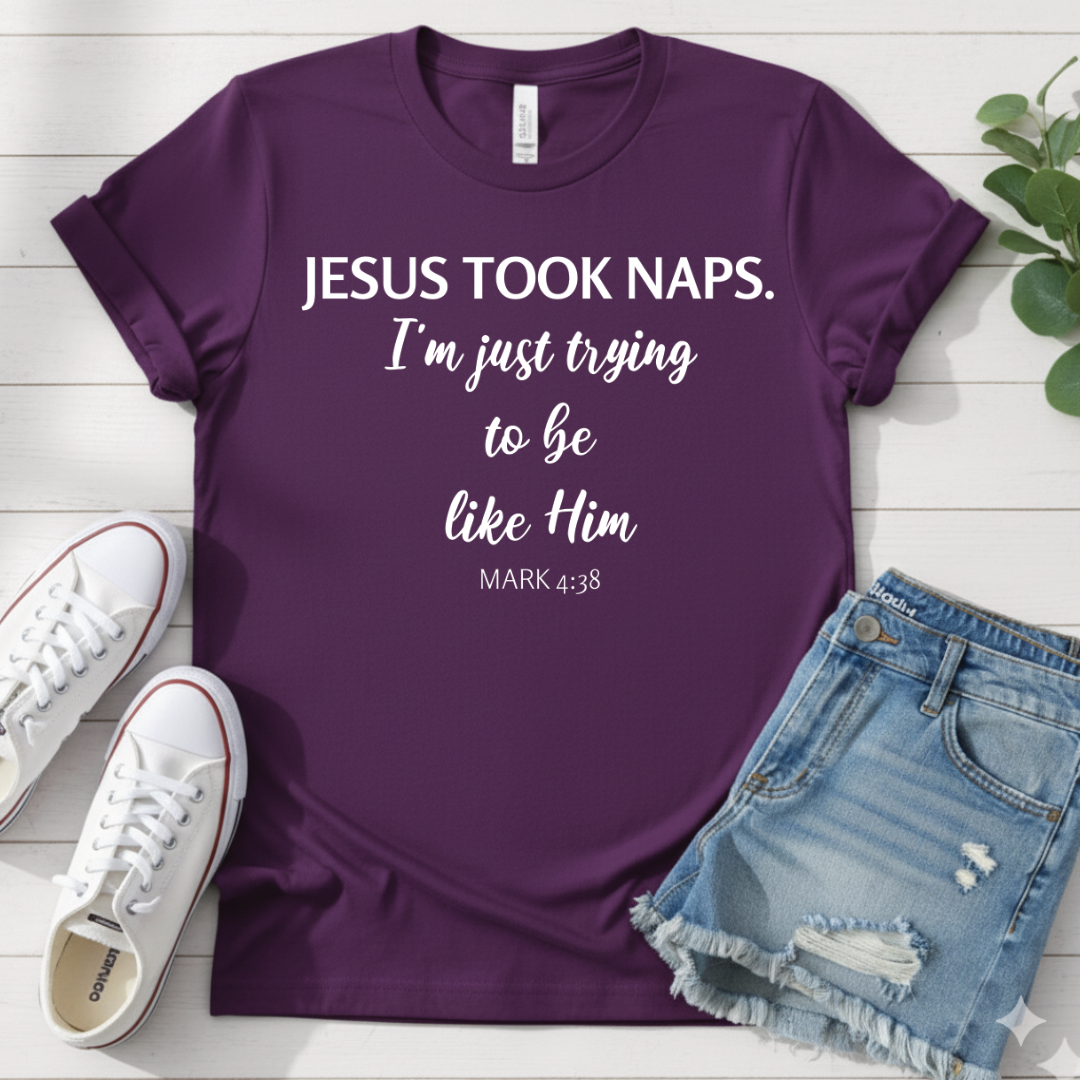 MARK 4:38 T-SHIRT