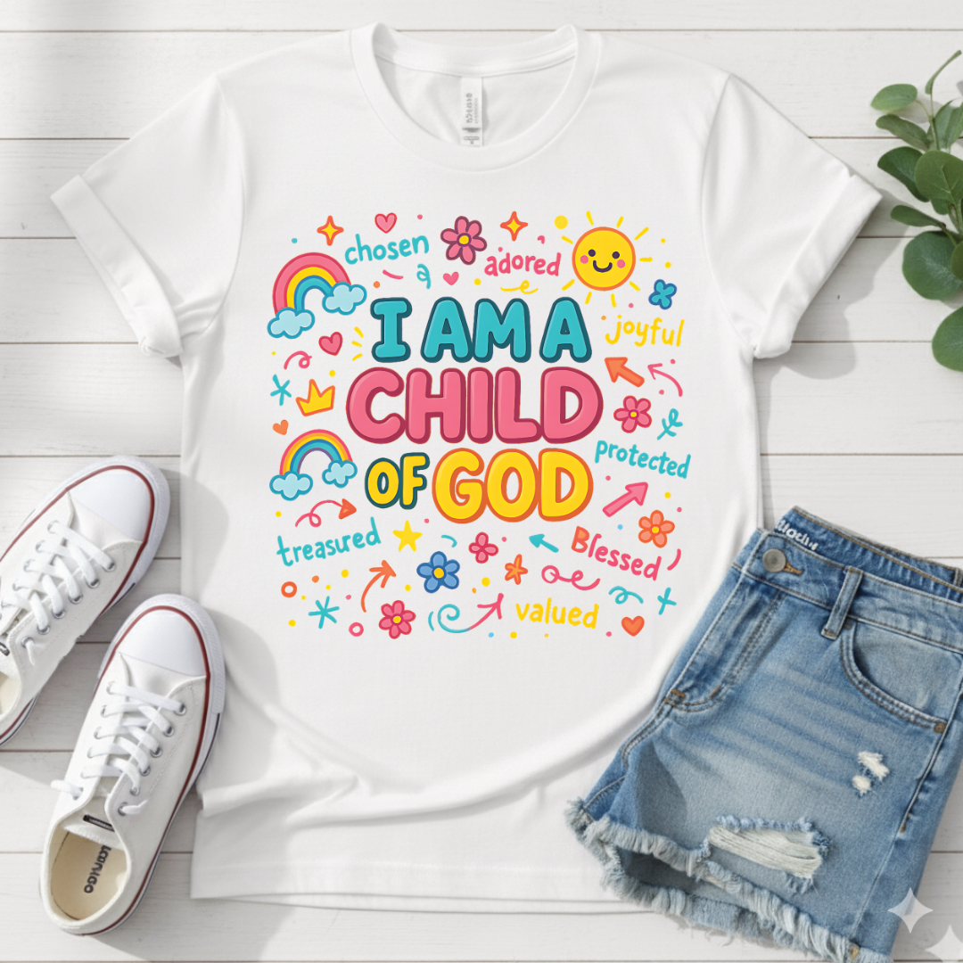 I AM A CHILD OF GOD T-SHIRT
