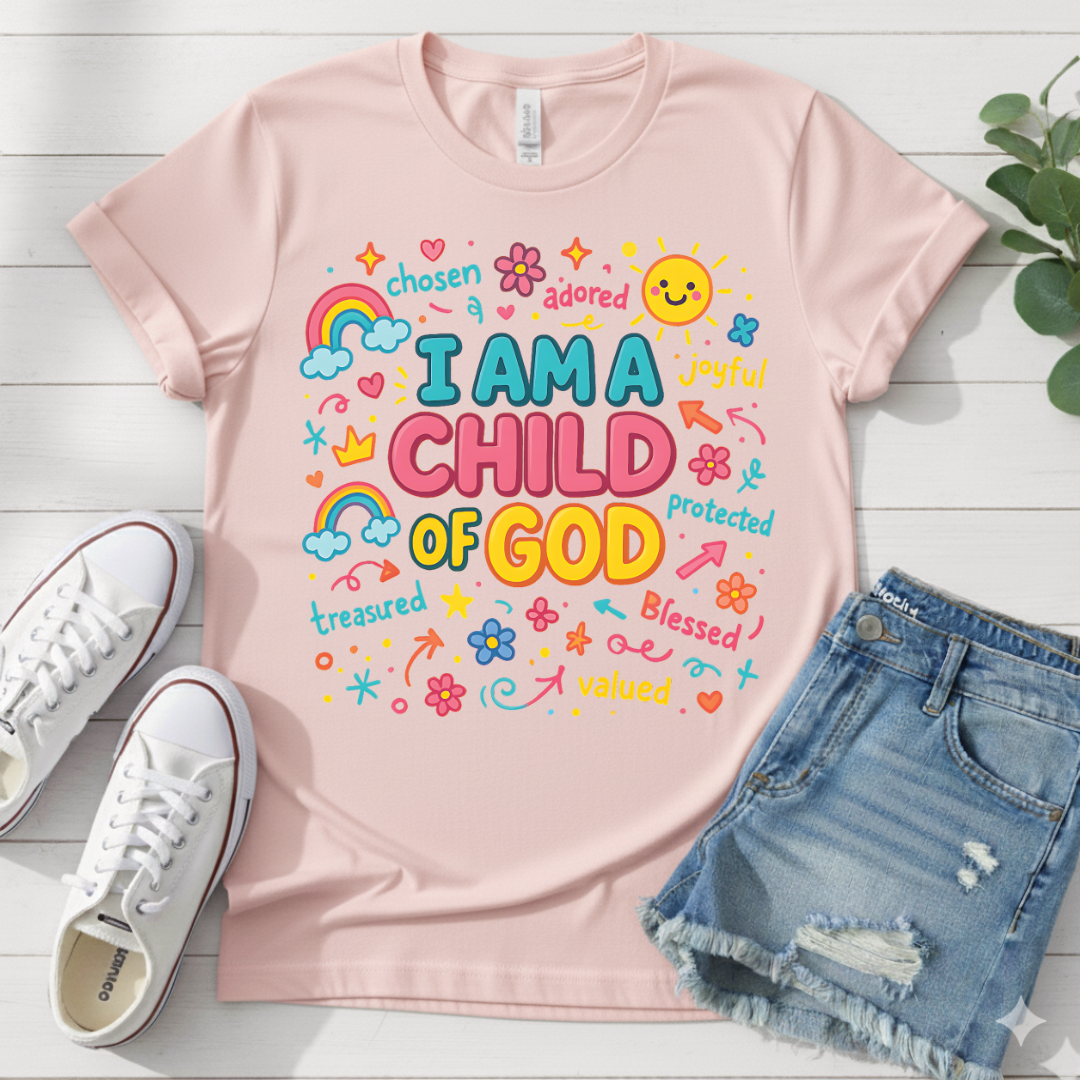 I AM A CHILD OF GOD T-SHIRT