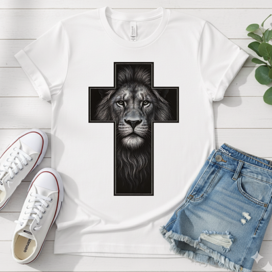 LION CROSS T-SHIRT