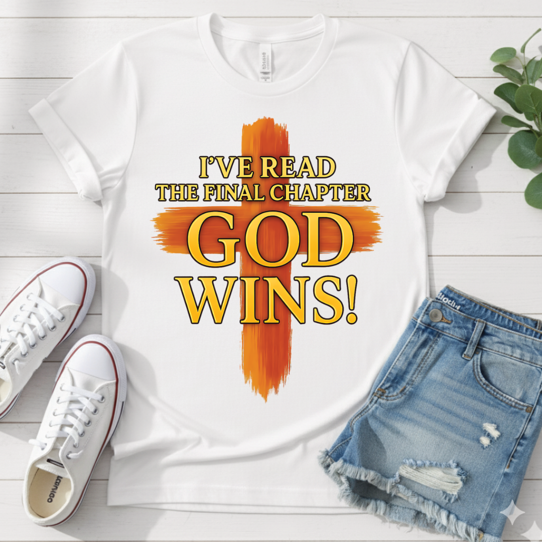 GOD WINS T-SHIRT