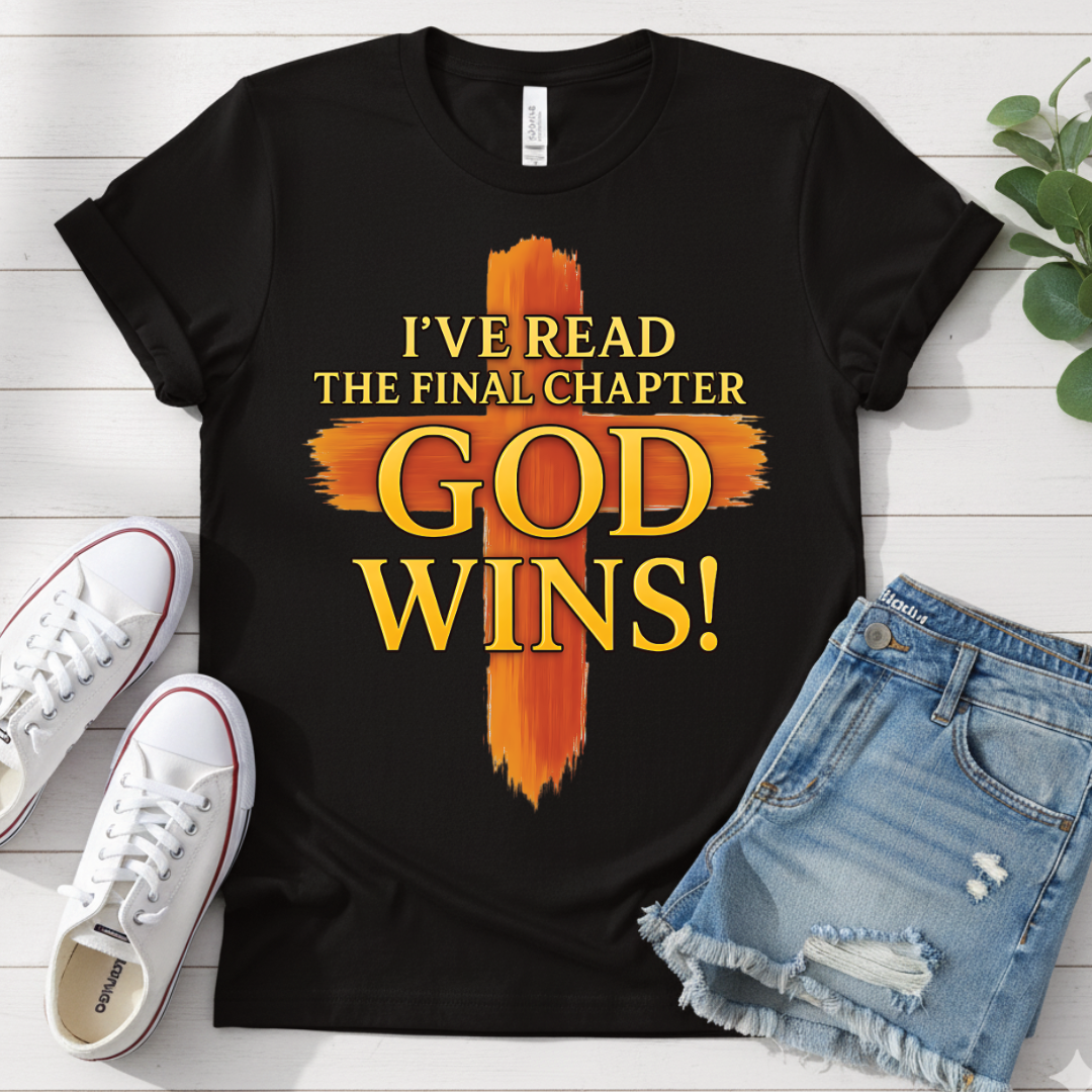 GOD WINS T-SHIRT