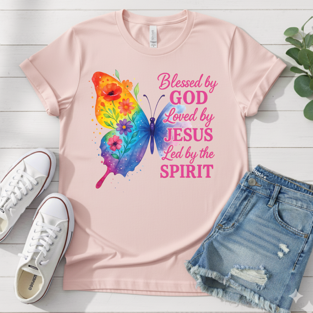 COLORFUL BUTTERFLY T-SHIRT