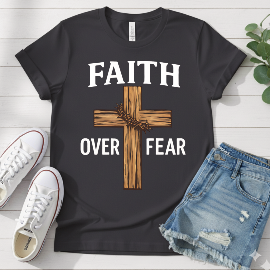 FAITH OVER FEAR T-SHIRT