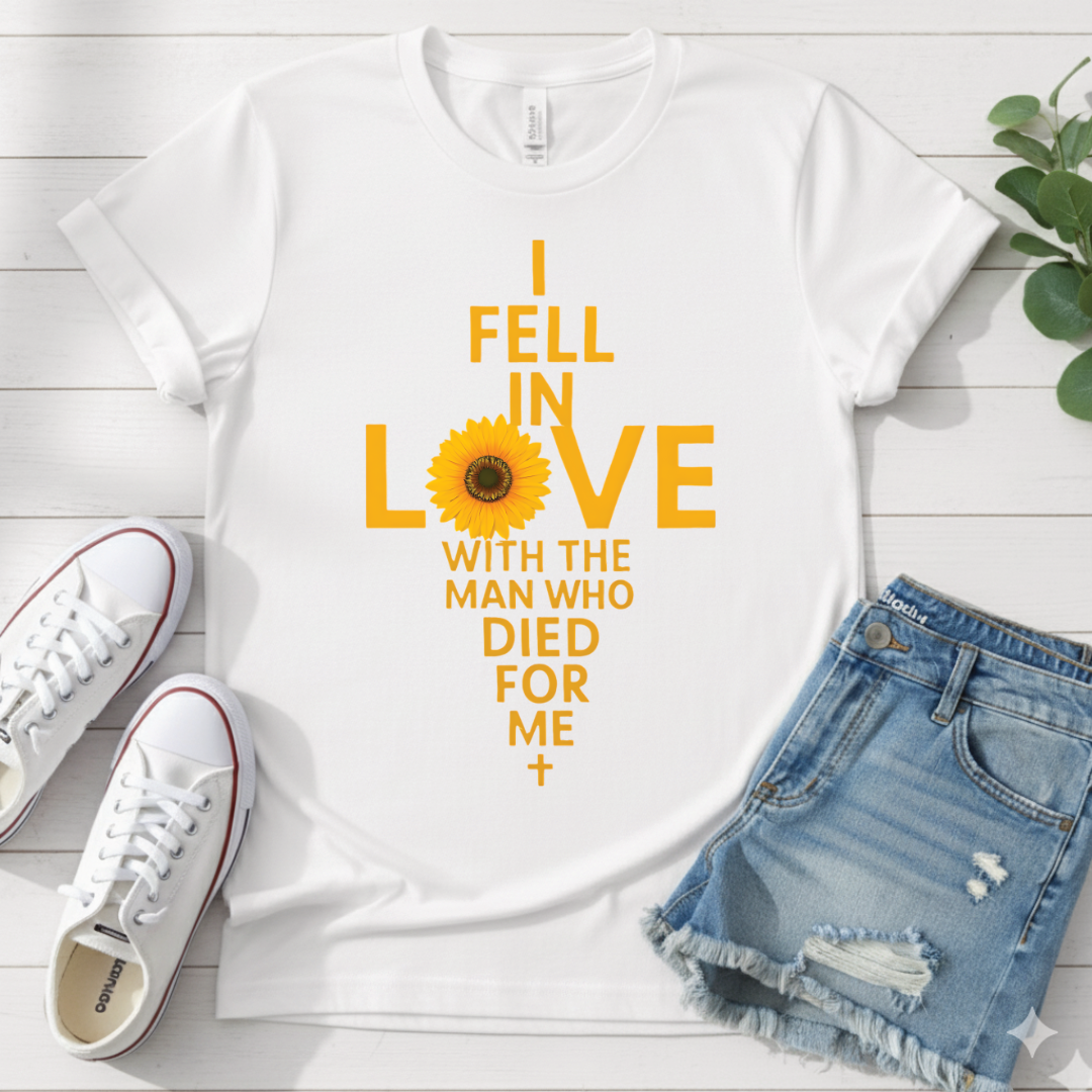 CHRISTIAN SUNFLOWER T-SHIRT