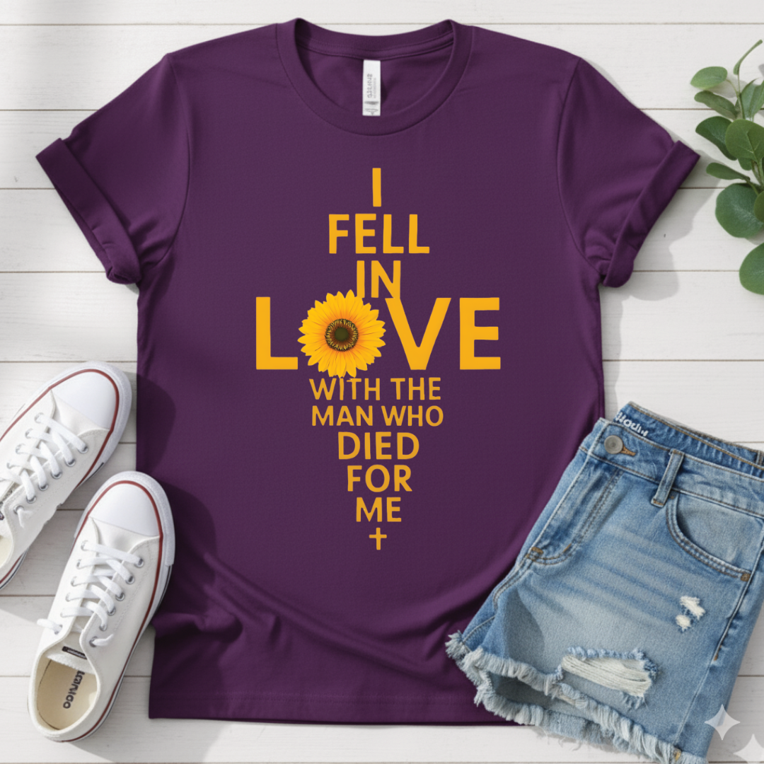 CHRISTIAN SUNFLOWER T-SHIRT