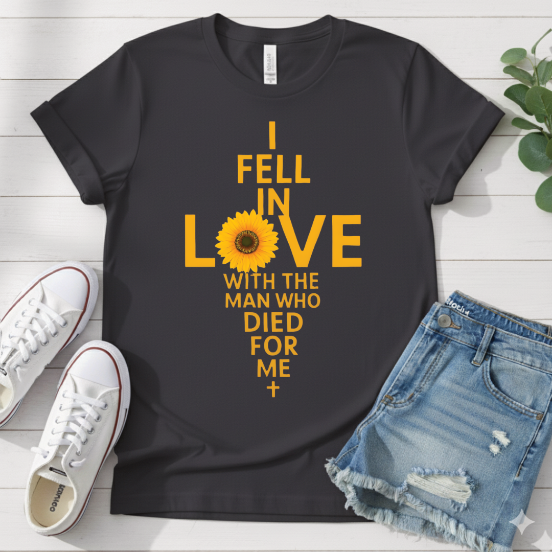 CHRISTIAN SUNFLOWER T-SHIRT