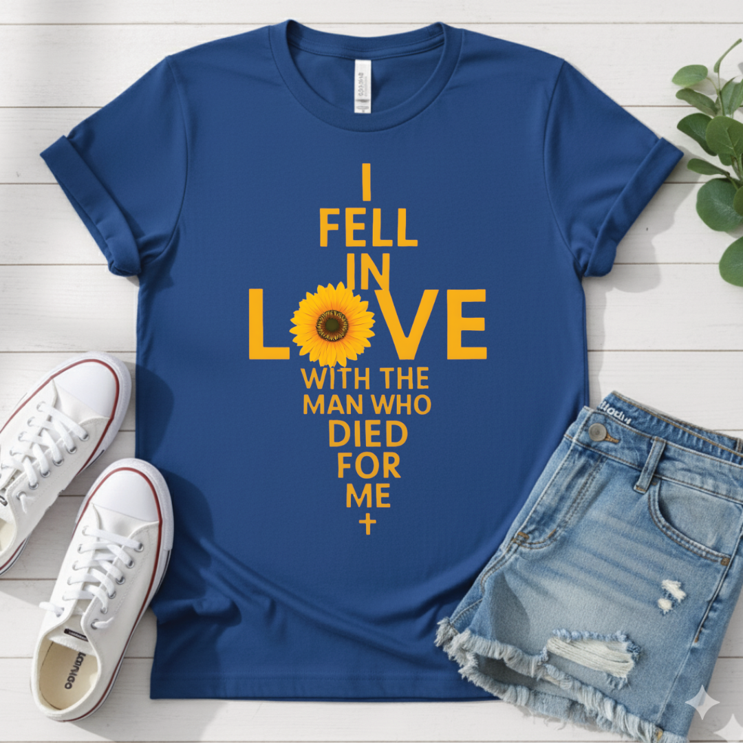 CHRISTIAN SUNFLOWER T-SHIRT