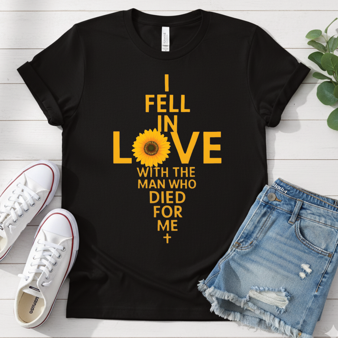 CHRISTIAN SUNFLOWER T-SHIRT
