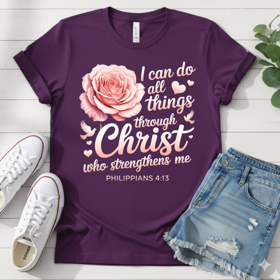 PHILIPPIANS 4:13 T-SHIRT