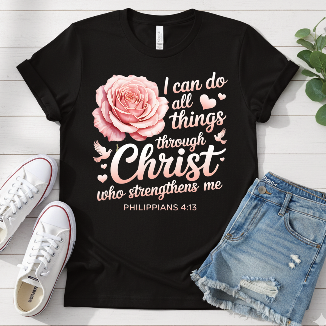 PHILIPPIANS 4:13 T-SHIRT