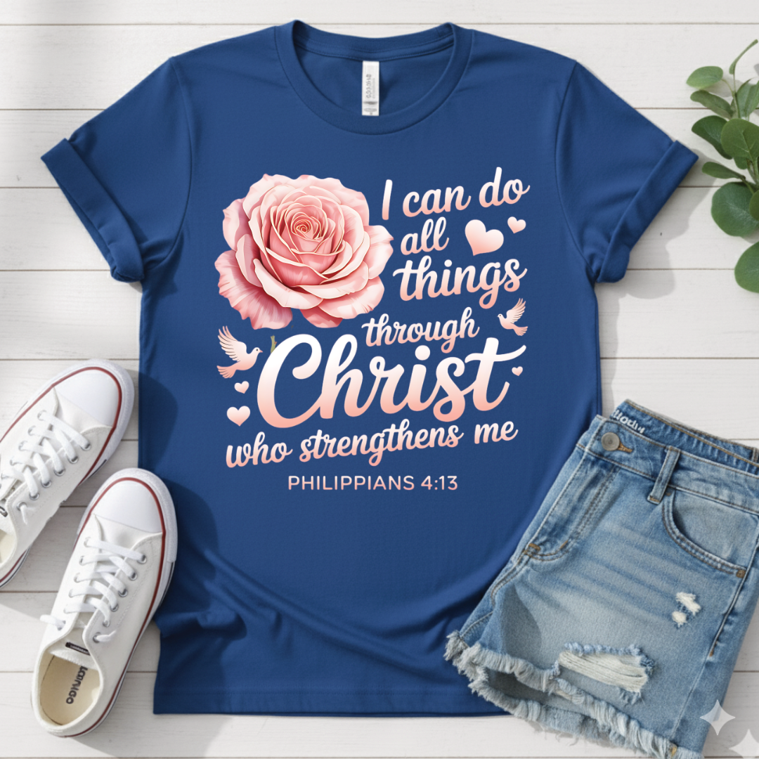PHILIPPIANS 4:13 T-SHIRT