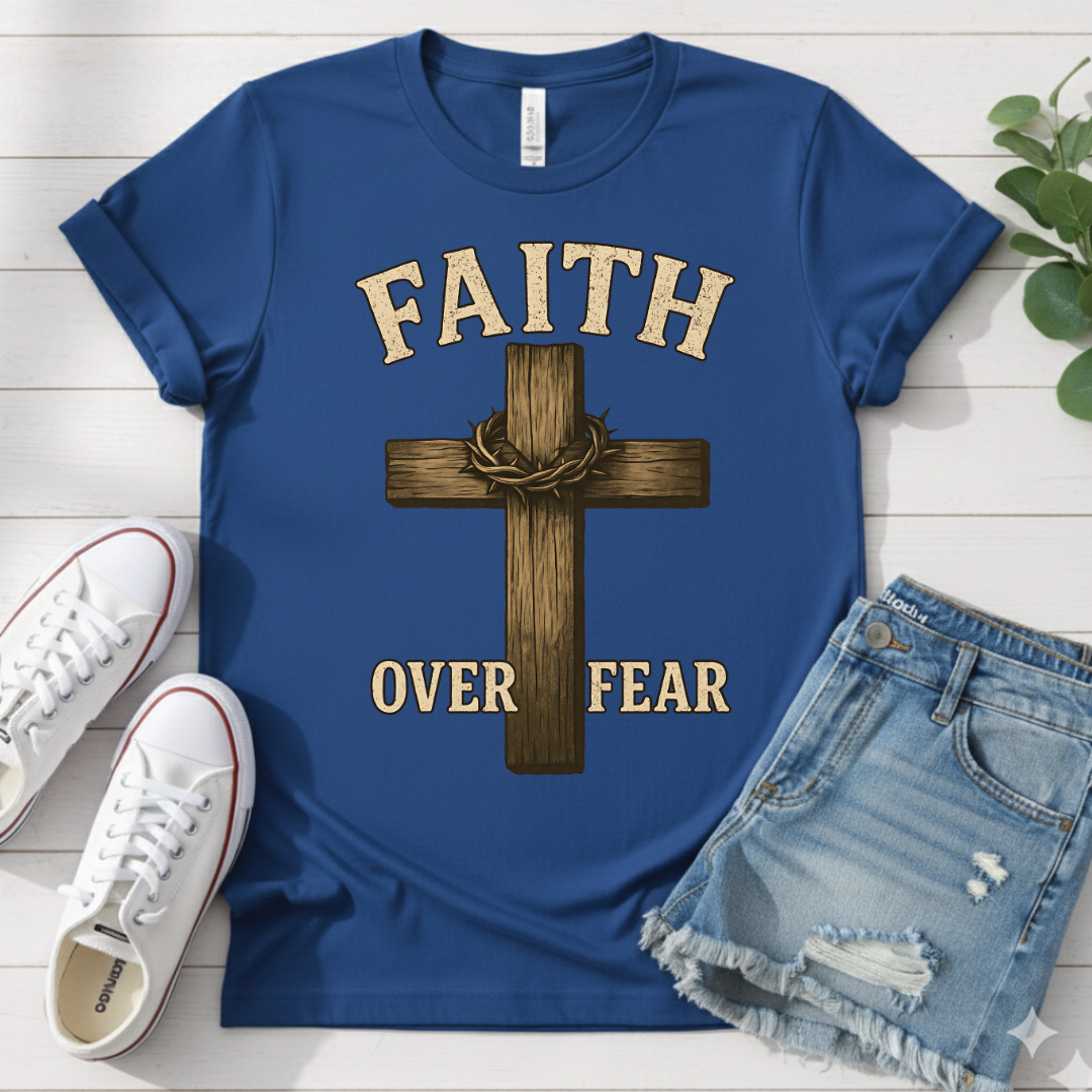 FAITH OVER FEAR T-SHIRT