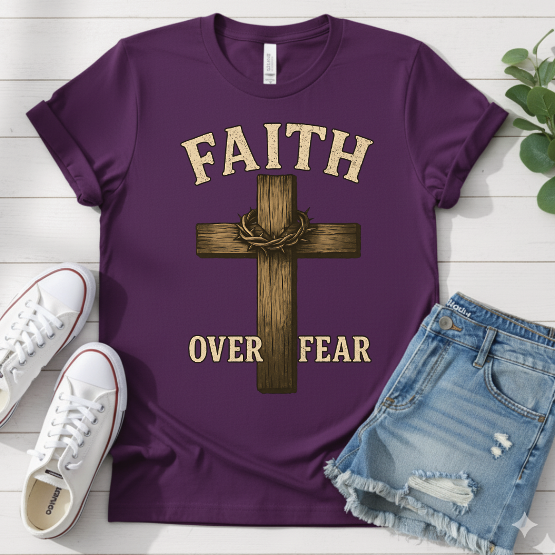 FAITH OVER FEAR T-SHIRT