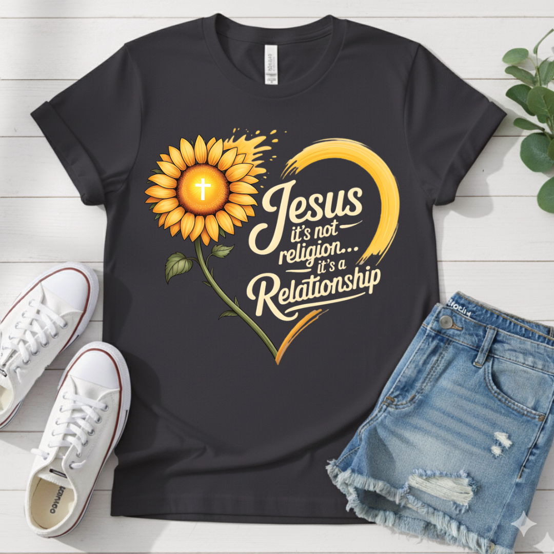 JESUS IS A RELATIONSHIP T-SHIRT