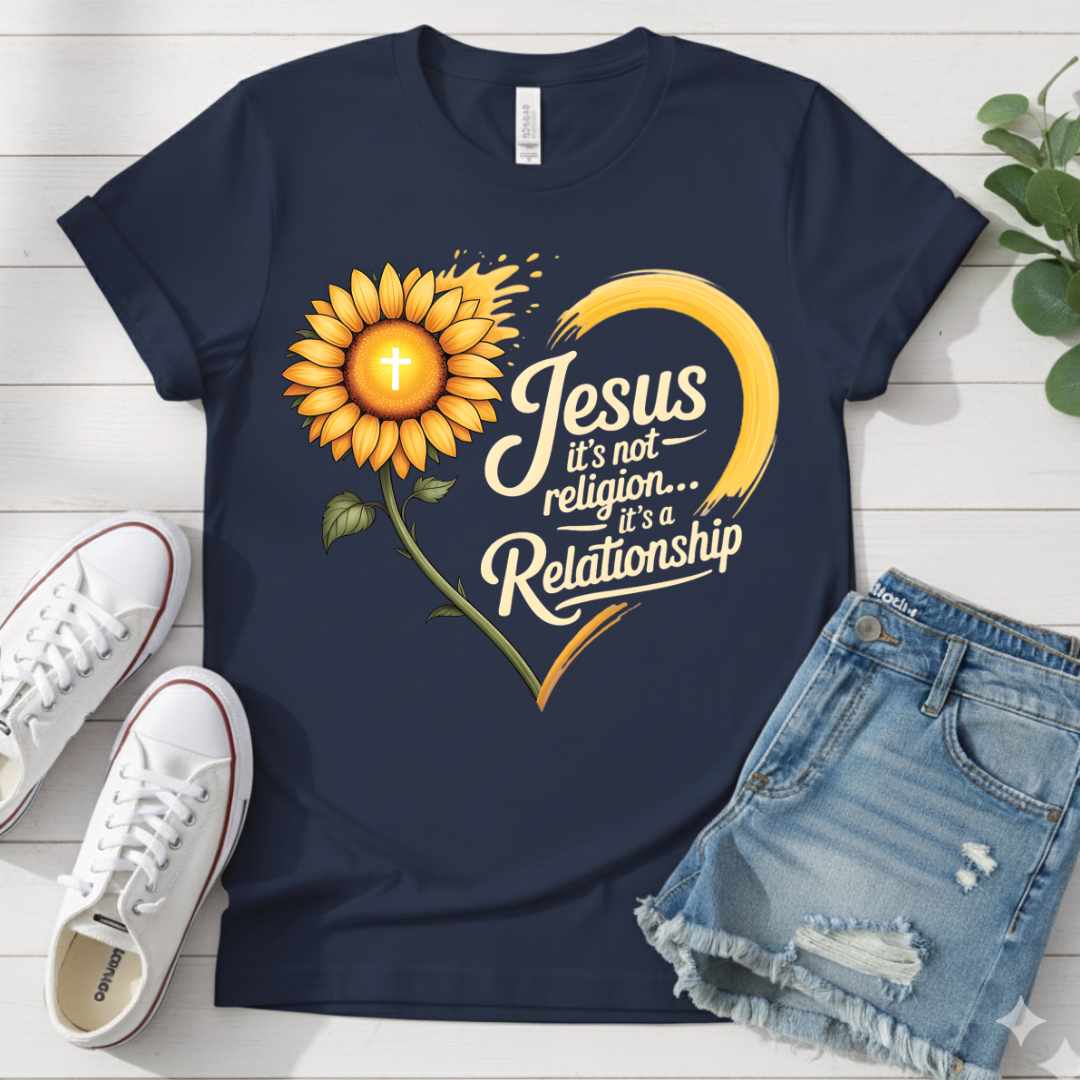 JESUS IS A RELATIONSHIP T-SHIRT