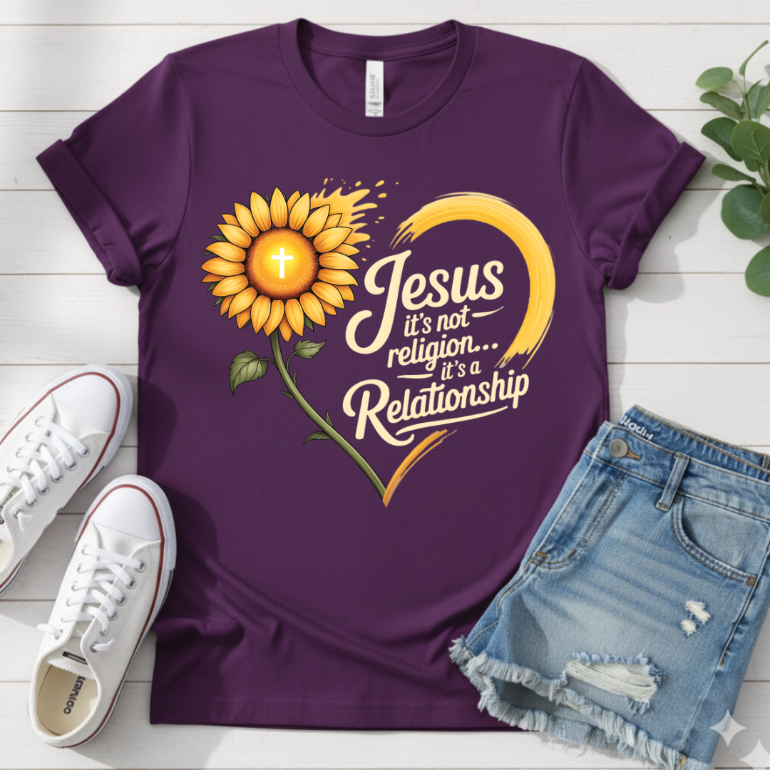 JESUS IS A RELATIONSHIP T-SHIRT