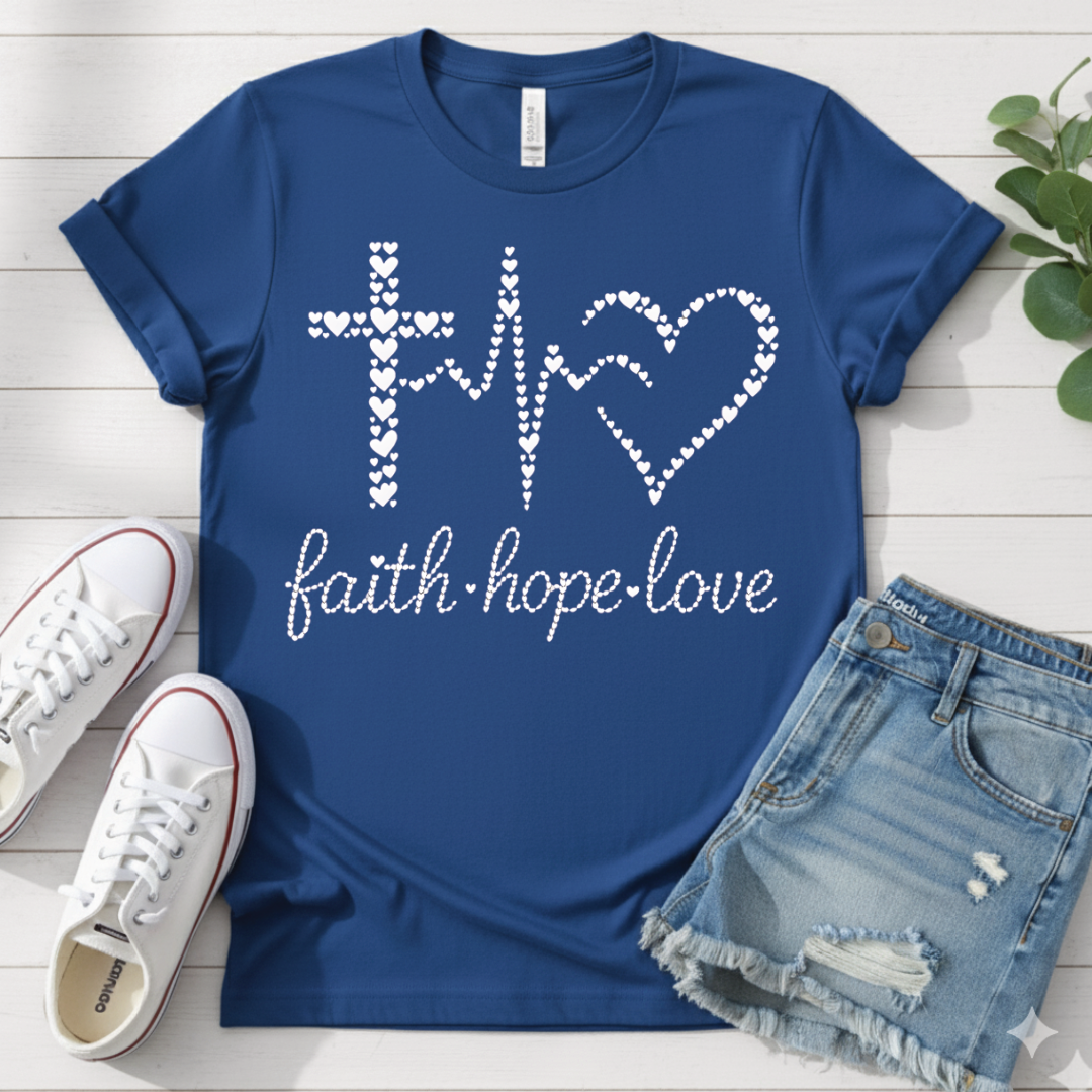 FAITH HOPE LOVE T-SHIRT