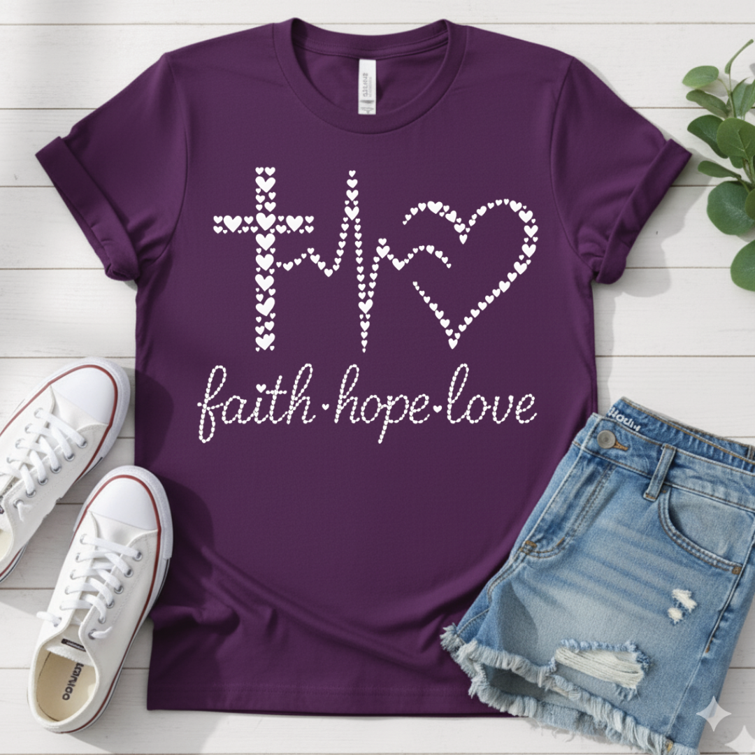 FAITH HOPE LOVE T-SHIRT