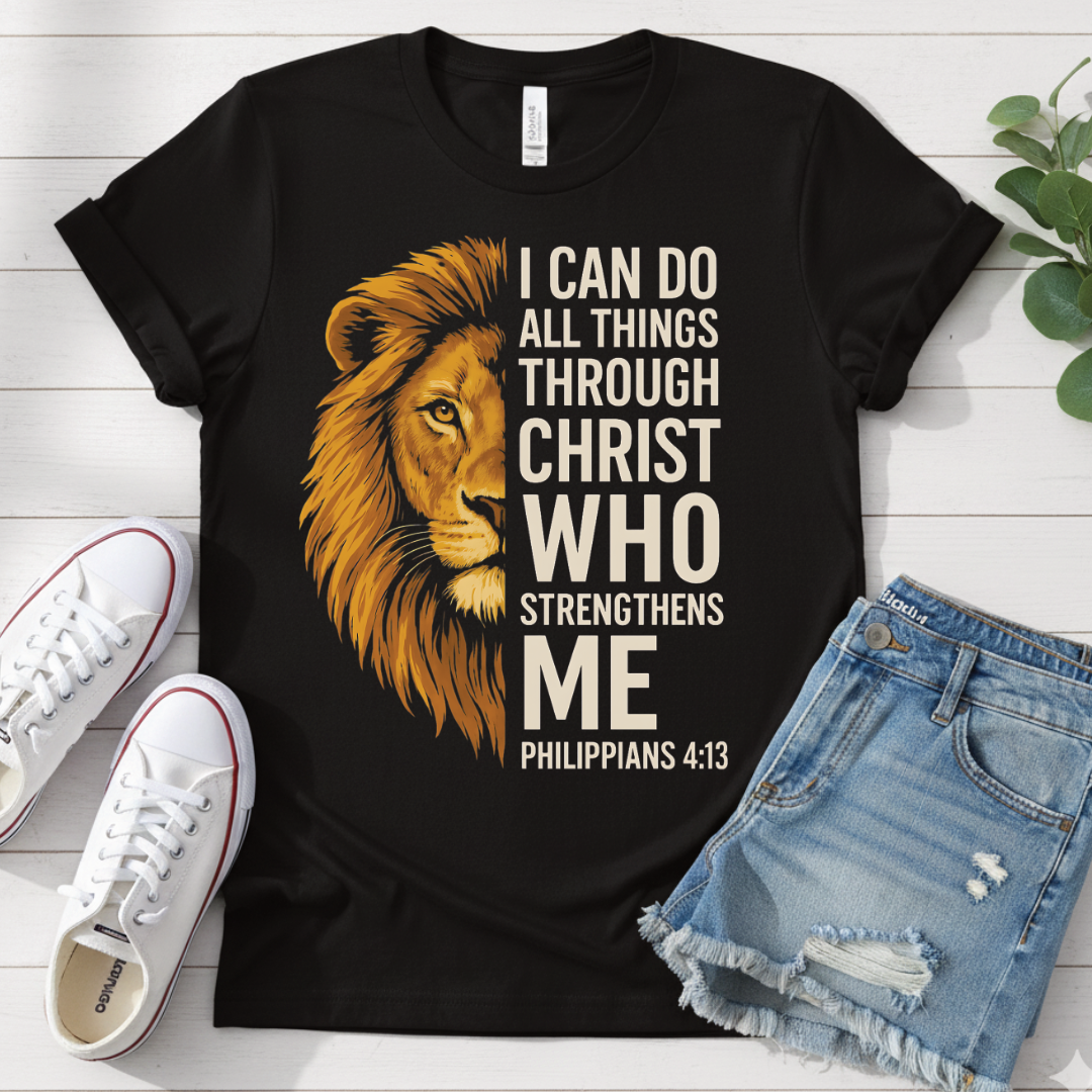 PHILIPPIANS 4:13 T-SHIRT