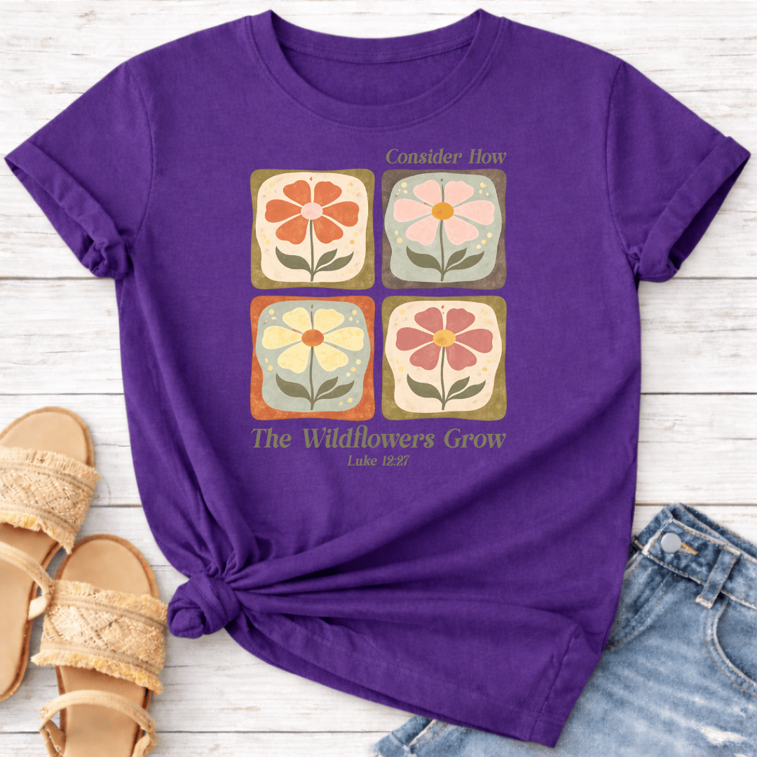 LUKE 12:27 T-SHIRT