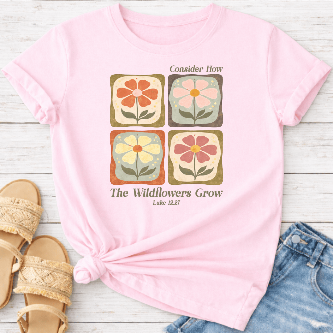 LUKE 12:27 T-SHIRT