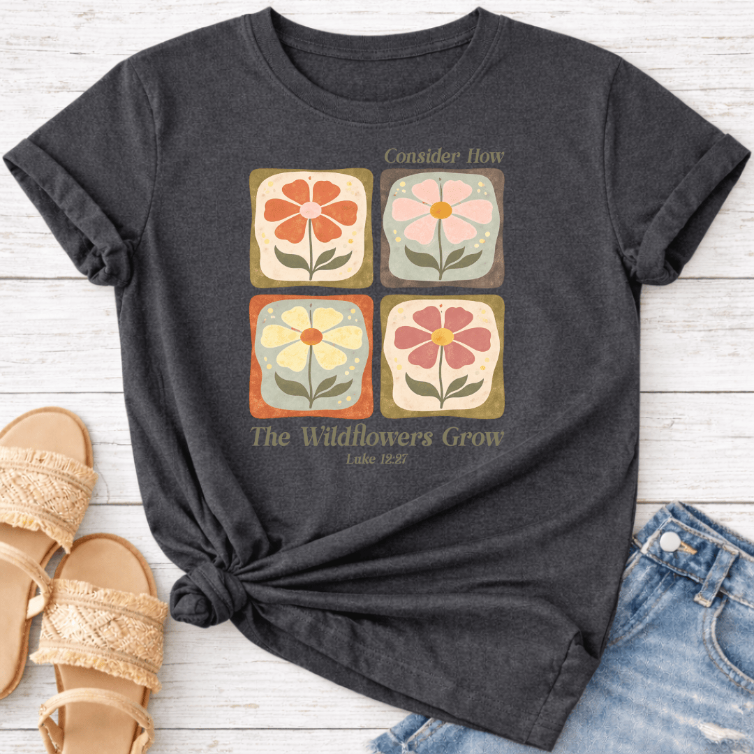 LUKE 12:27 T-SHIRT